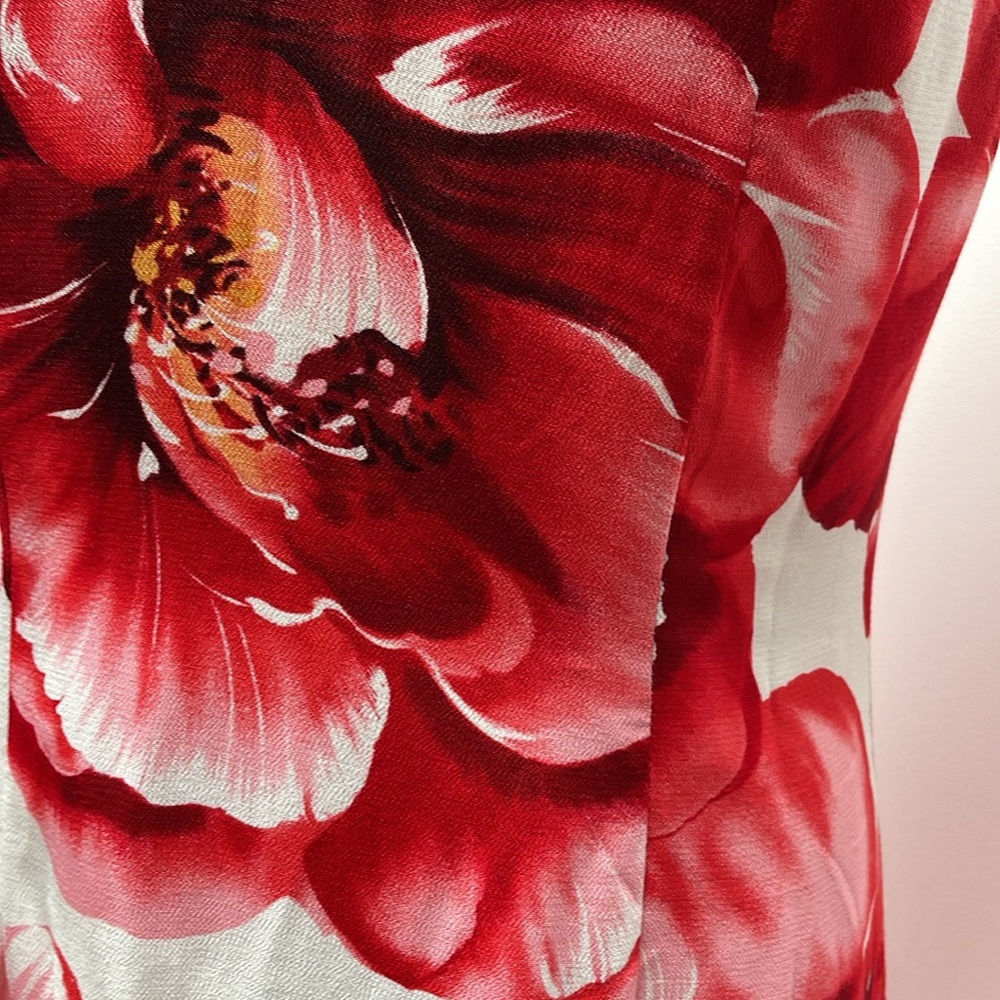 MICA FLORAL SLEEVELESS DRESS - Picture 4 of 11